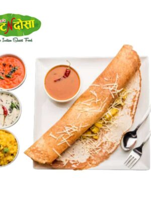 Cheese Panner Masala Rava Dosa