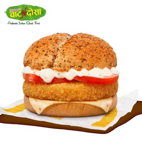 Panner Cheese Burger